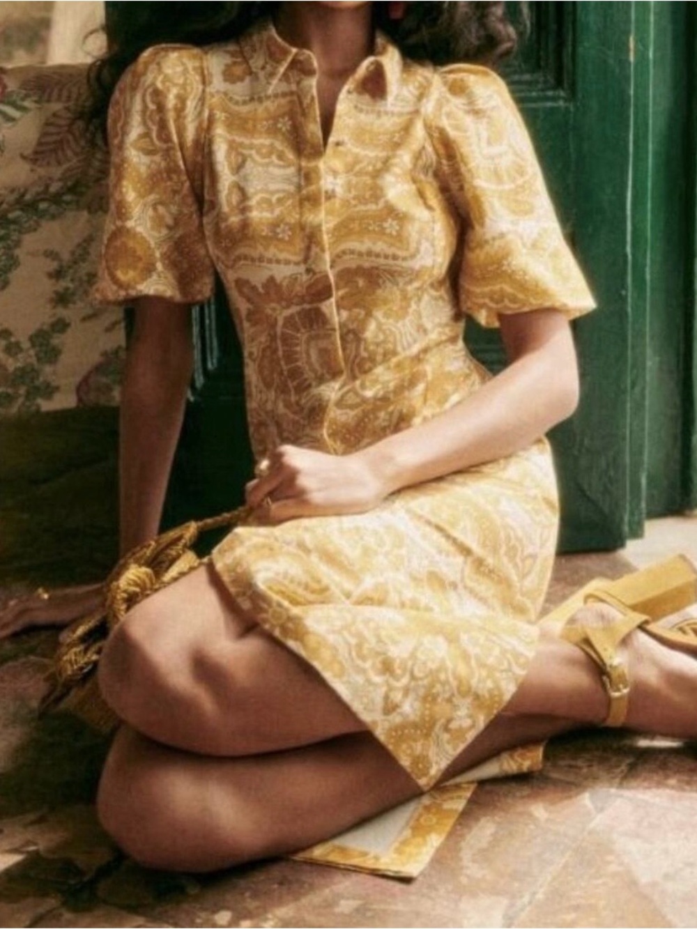 Sezane Etia Midi Dress